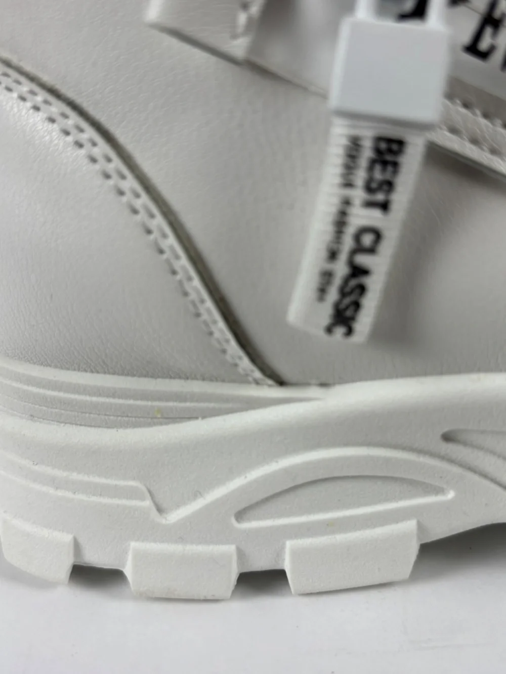 Evolutions, White Ankle Sneaker/Boot, Fashion Evolutions Best Classic, 8.5-EU39